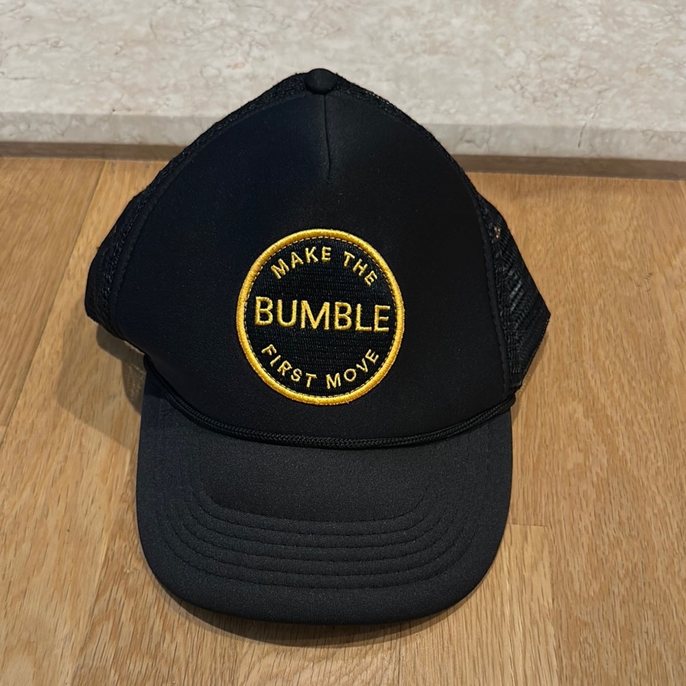 Bumble Black and Gold Trucker Hat